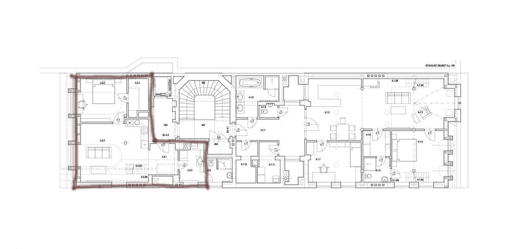 Rooftop Triplex Apartment In Centre Hradec Kralove Exterior photo